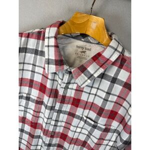 Horny Toad Mens XXL Flannel Shirt Organic Cotton Plaid Button Up Lumberjack Hike